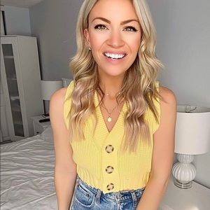 Urban Outfitters crop sweater vest